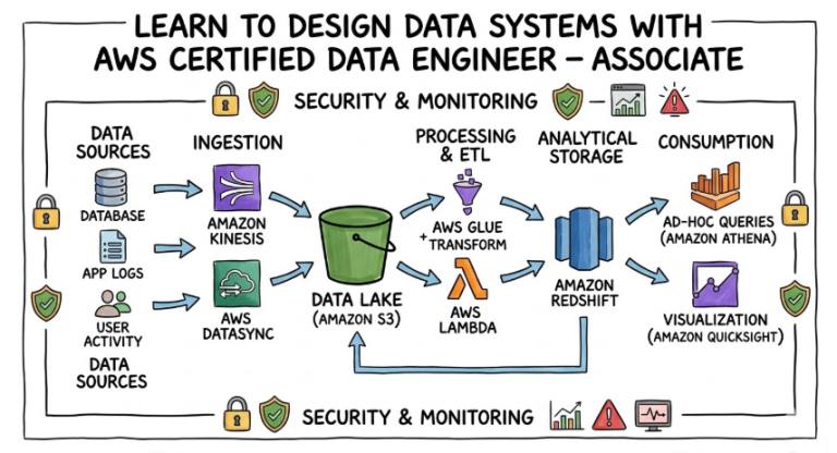 Learn to Design Data Systems with AWS Certified Data Engineer ...